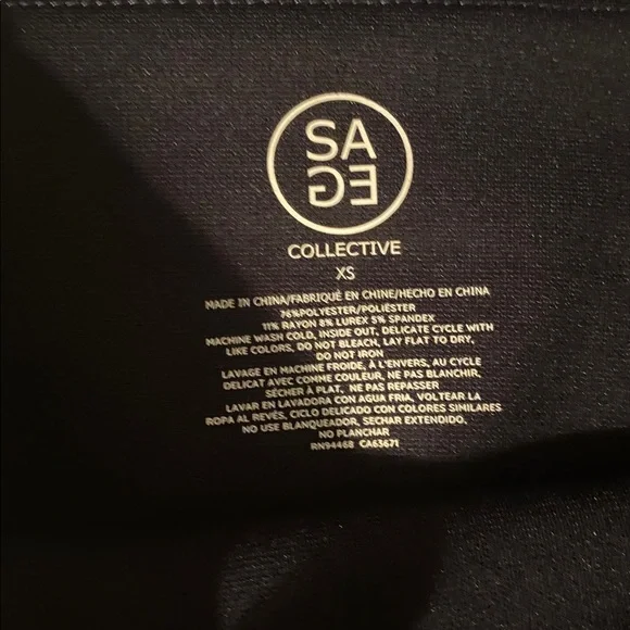 SAGE collective XS NWT workout set. - Picture 8 of 13